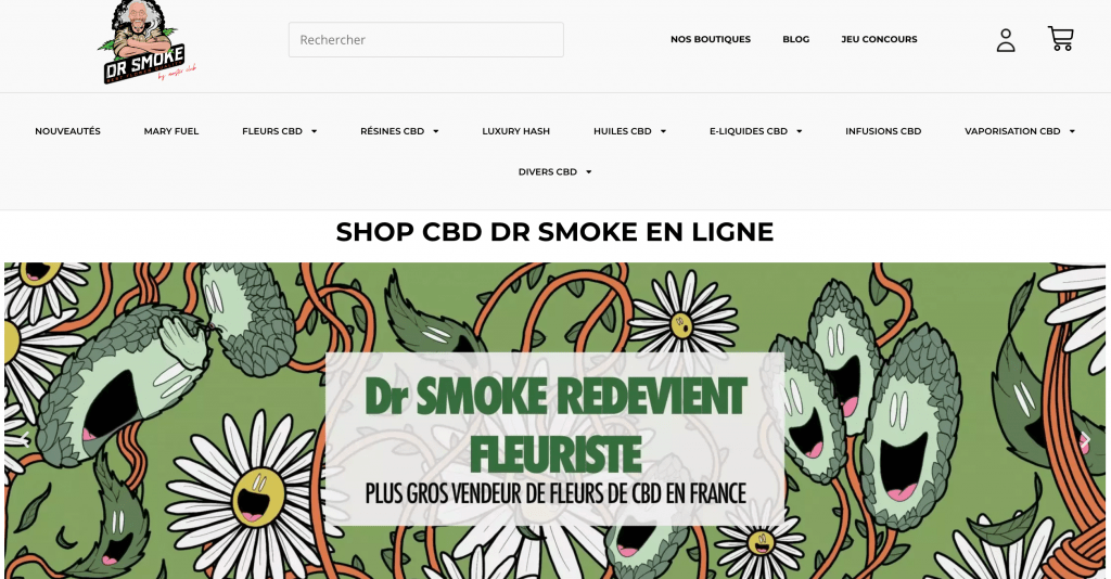 Comment acheter du CBD légal sur Dr Smoke ?